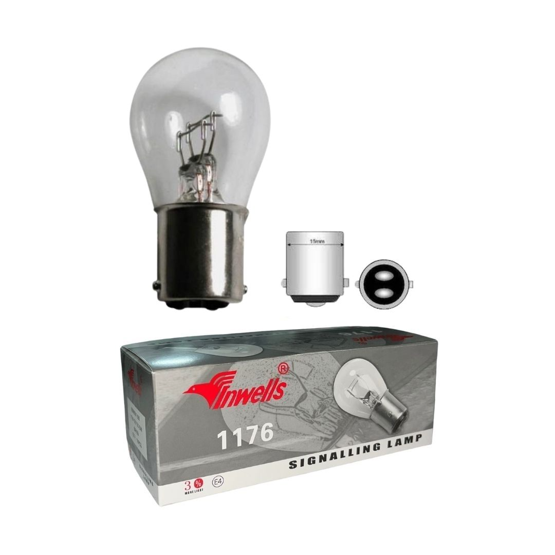 Ampul 1176 12V 21/5W ba15d STOP/SİNYAL Ampulü 10lu